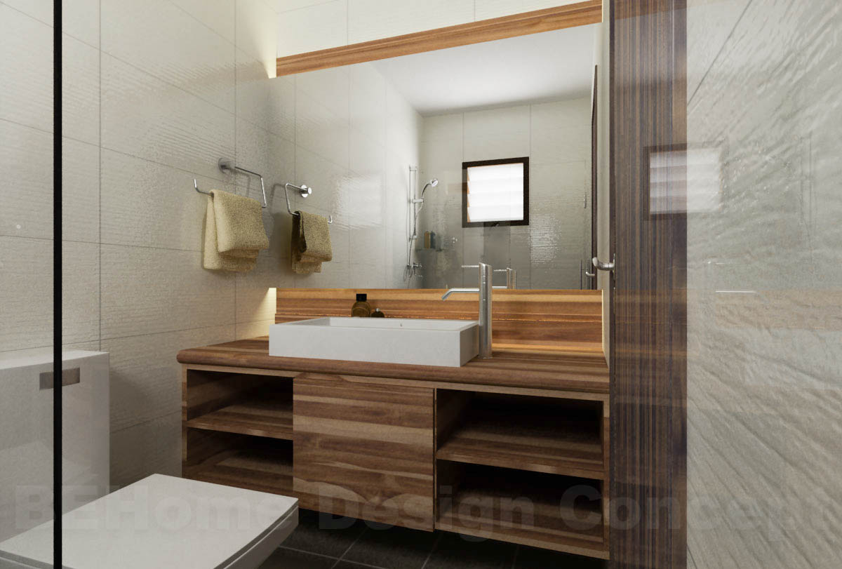 BEHome Deign Concept Punggol 4 Room HDB Master Toilet