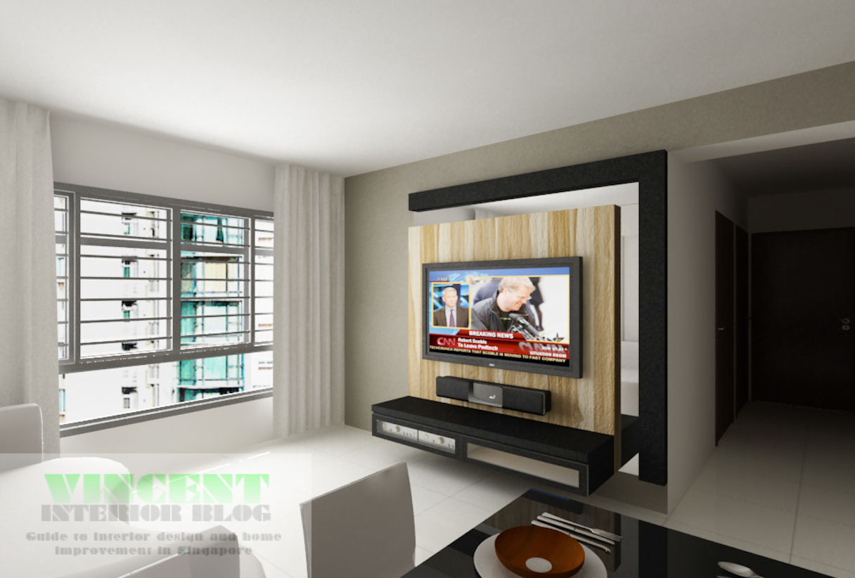 Sembawang 4 room HDB BEhome Design Concept-1